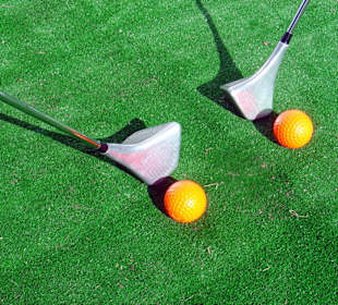 Schläger und Ball
