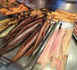 Räucheraale bei Fiedlers