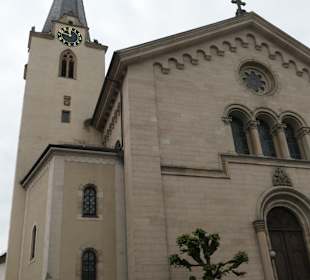 Die katholische Pfarrkirche von Eltmann