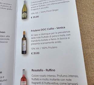 Speisekarte Stand: 05/2024