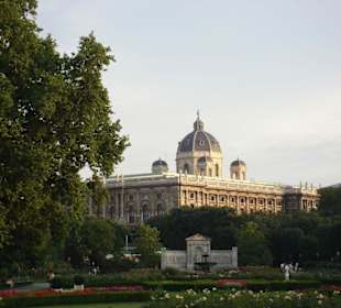 Kunsthistorisches Museum im Abendlicht