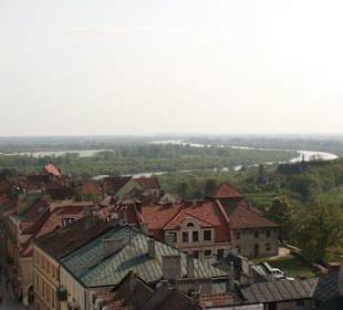 Widok z Bramy Opatowskiej