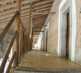 Flur der Pilgerpension