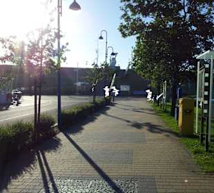 Strandpromenade mit Aufgang zum Friesenstrand