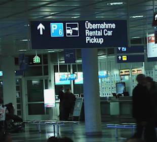 Terminal 1 - Rental Car ( Mietwagen ) 