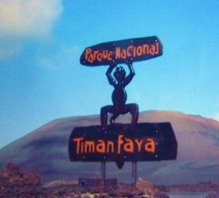 Das Logo vom Timanfaya - Park