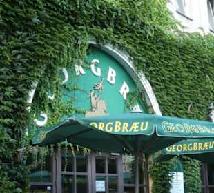Das Gasthaus Georgbräu im Nikolaiviertel