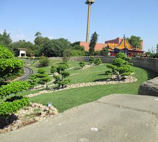 Schöne Gartenanlage