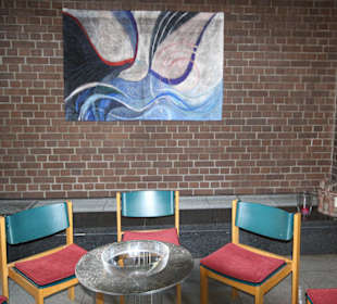 Blick in den Taufraum