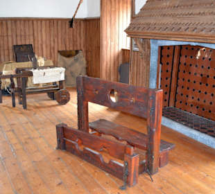 Die Wohnstube in Dalkey Castle 
