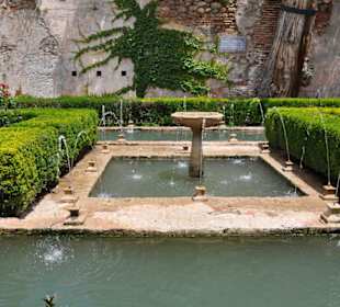 Generalife - Wasserspiele in der Sommerresidenz