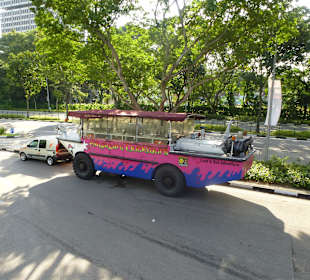 Unterwegs in Singapur mit dem Hop and Hop Bus