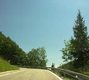 Juli Auffahrt bei Königswetter