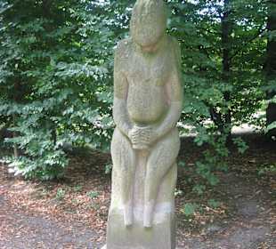 Park przy Pałacu w Nieborowie