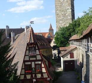 Turmweg Blick auf die Gerlachschmiede