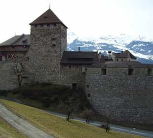 Schloss Vaduz im Winter