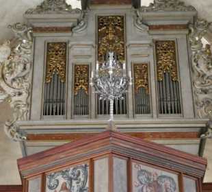 Die evangelische Marienkirche in Königsberg Ufr.