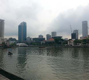 Fluß kurz vor Marina Bay