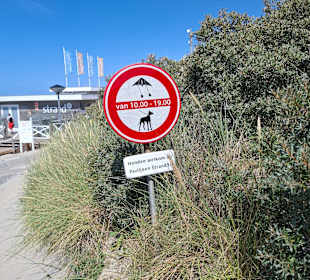 Hunde nicht willkommen