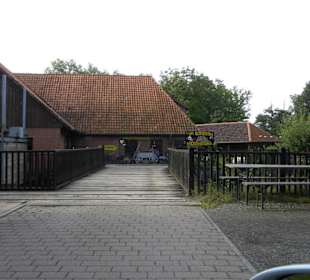 Mühle auf der Insel an der Emmer