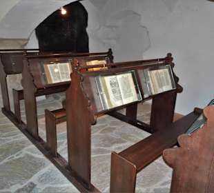 Schriftsaal im ehemaligen Kloster