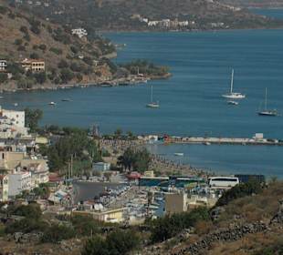 Elounda mit dem Hafen