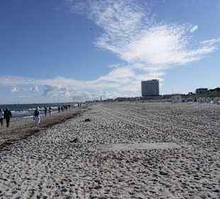 Strand von Warnemünde