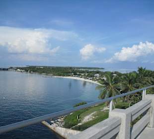 Blick von Old Bahia Honda Bridge