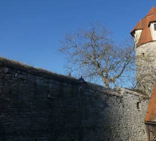 Sulzfeld, von 950 Meter langen Wehrmauer umgeben
