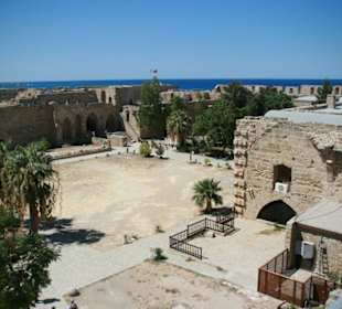 Die Festung im Hafen von Kyrenia