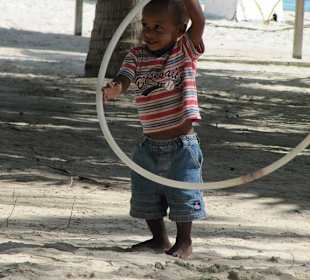 Im Fischerdorf auf Saona