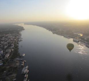Ballonfahrt über Luxor
