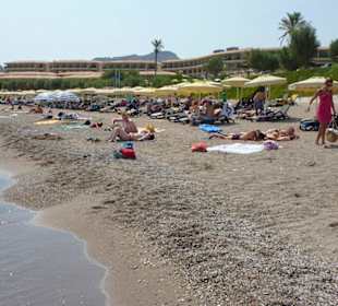 Einer von drei Stränden in der Nähe des Hotels 