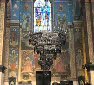 Kirchenschiff der orthodoxen Kirche Varna