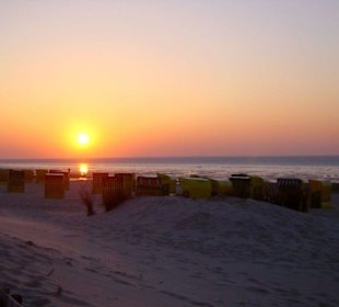 Sonnenuntergang über dem Watt