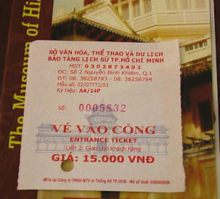 Eintrittspreis 15000 Dong