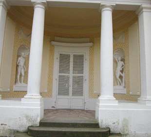 Schlosspark Schwetzingen im Winter