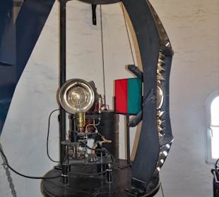 Exponate des maritimen Museums im Leuchtturm