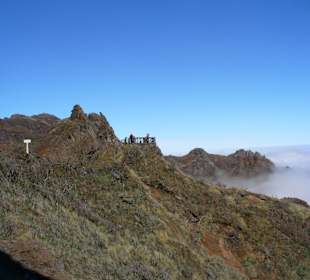 Weg zum Pico Ruivo: Aussichtskanzel Niha da Manta