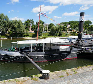 Leider war das Museumsschiff geschlossen