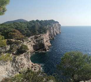 Klippen im Nationalpark Telascica