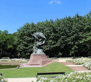 Łazienki królewskie, park