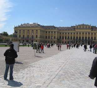 Schloss Schönbrunn Vorderansicht
