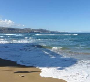 Am Stadtstrand Playa de las Canteras