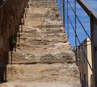 Aufgang zur Stadtmauer