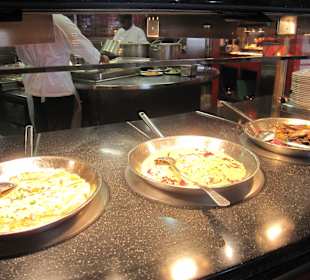 Buffet-Bereich