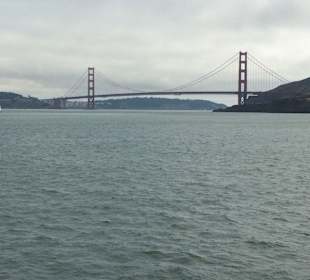 Golden Gate von der Fähre