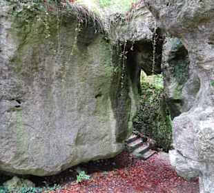 Rundweg durch den Felsengarten Sanspareil