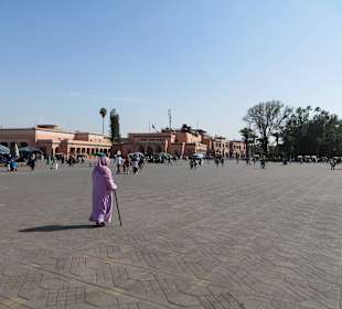 Unterwegs in der Altstadt von Marrakesch