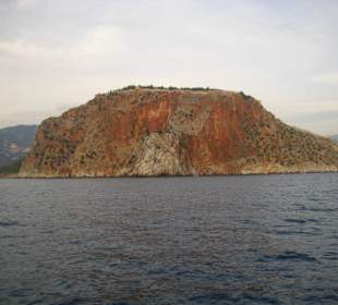 Berg und Burg von Alanya (Rückseite)
